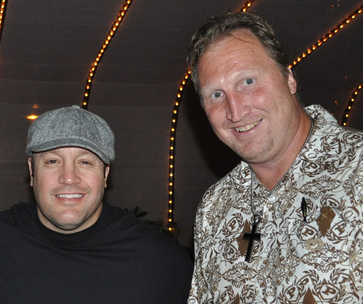 Keith with Kevin James