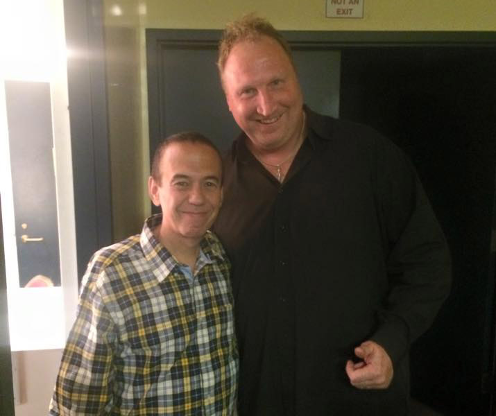 Keith with Gilbert Gottfried